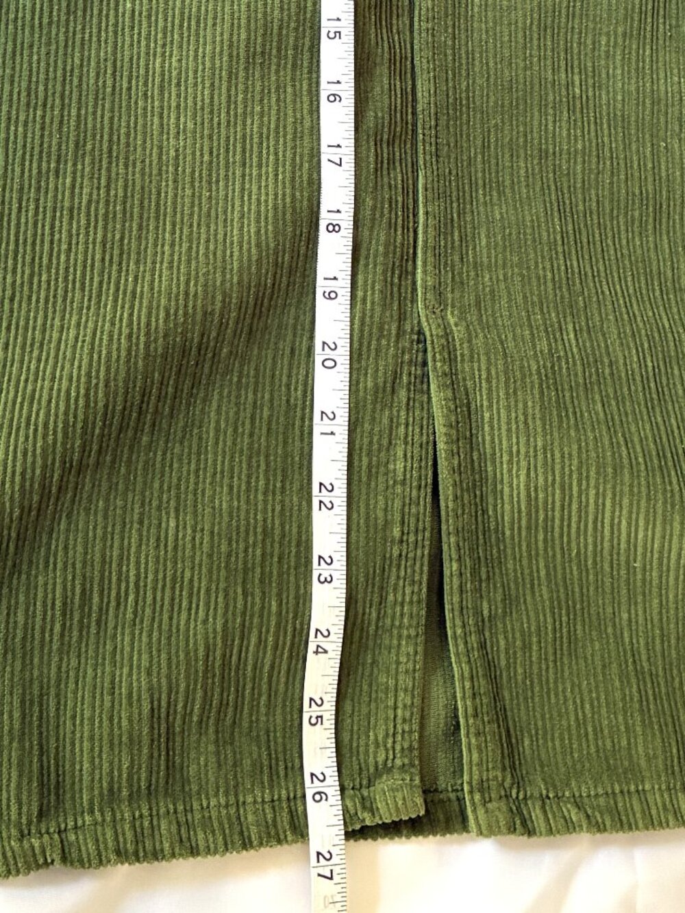 Anthropologie Pilcro Corduroy Pencil Skirt - Picture 6 of 12